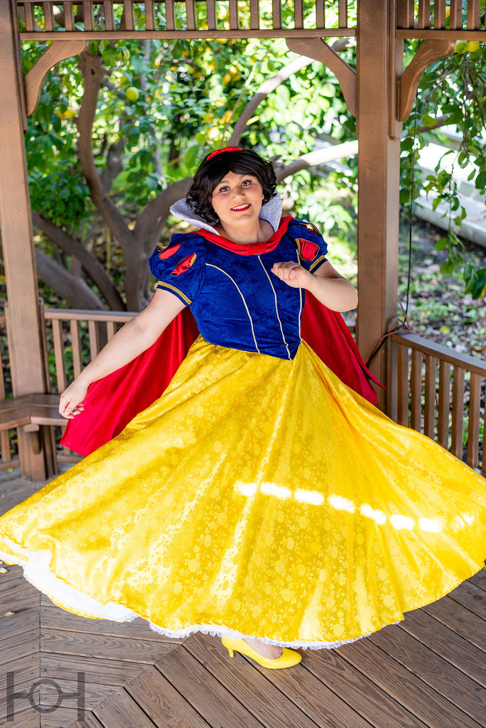 Snow White Princess Adult Costume Gown Dress Cosplay – Mermaidcosplay
