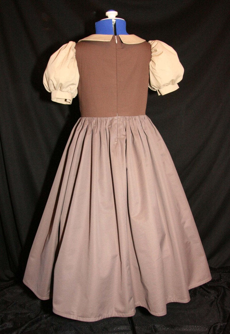 Snow White Rags Costume Cinderella Maid Daily Apron Dress Adult Size C – Mermaidcosplay