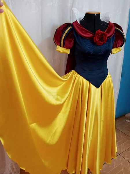 Snow White cosplay costume adult Dress princess Custome