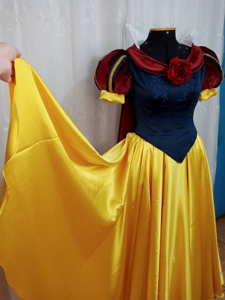 Snow White cosplay costume adult Dress princess Custome