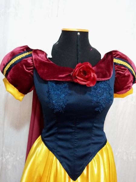 Snow White cosplay costume adult Dress princess Custome