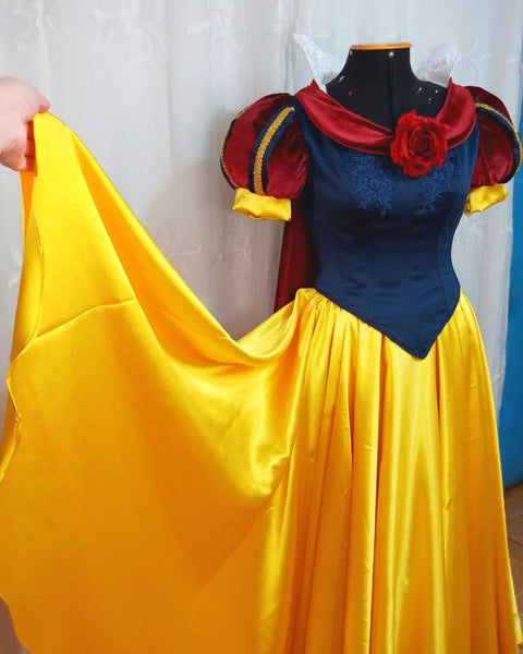 Snow White cosplay costume adult Dress princess Custome