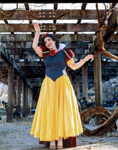 Snow White cosplay costume adult Dress princess Disney Custome