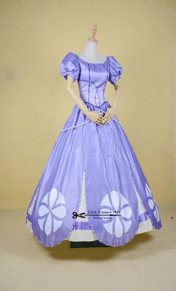 Costume Cosplay Dress Sofia Costume Sofia the First Princess Sofia