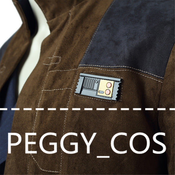 Solo Cosplay Costume Halloween Men Cosplay Costume Solo Cosplay Jacket Star Wars Solo Cosplay Costume