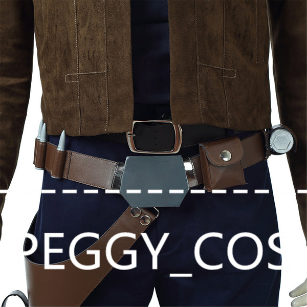 Solo Cosplay Costume Halloween Men Cosplay Costume Solo Cosplay Jacket Star Wars Solo Cosplay Costume