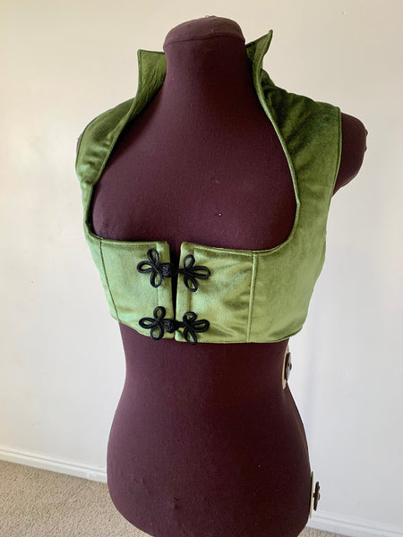Spencer Style Vest Bodice sleeveless Jacket