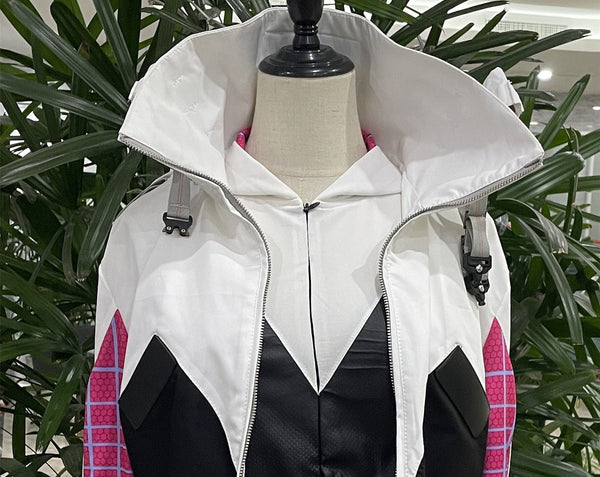 Spider Gwen Cos Woman Costume Full set Cosplay Handmade Cosplay Halloween Movie Cosplay Costume Party Cosplay Spider Man