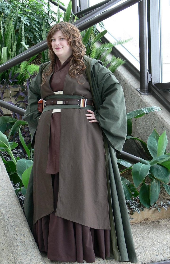 Adult Star Wars Jedi Costume Robe Tunic Cosplay Custom Made ...