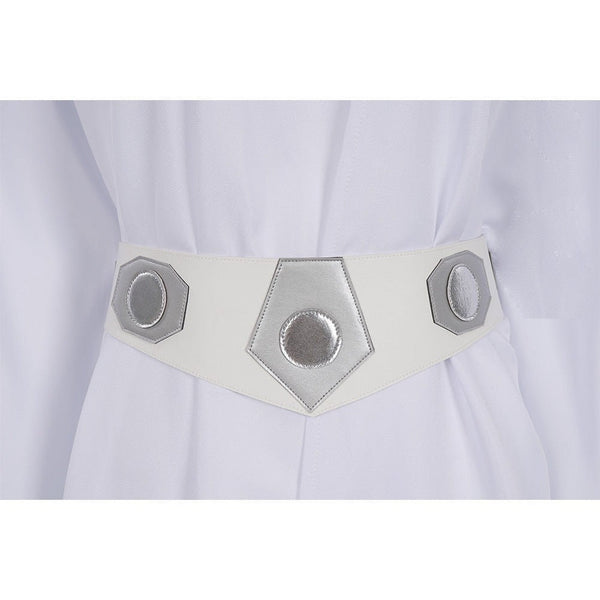 Star Wars Leia White Dress Princess Leia Cosplay Costume