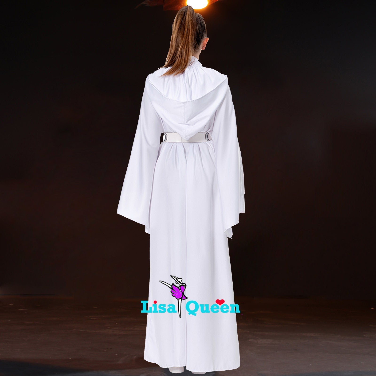Star Wars Leia White Dress Princess Leia Cosplay Costume – Mermaidcosplay