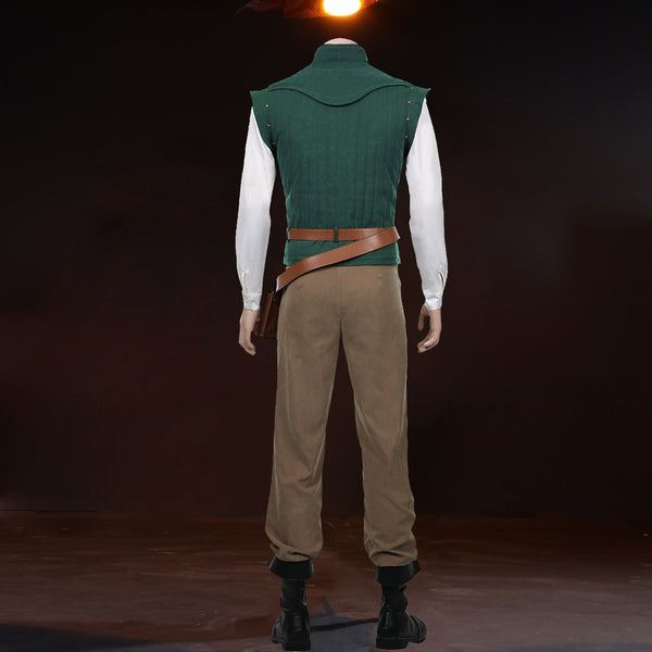 Cosplay costume Vest Shirt Outfits Tangled Flynn Rider