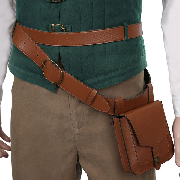 Cosplay costume Vest Shirt Outfits Tangled Flynn Rider
