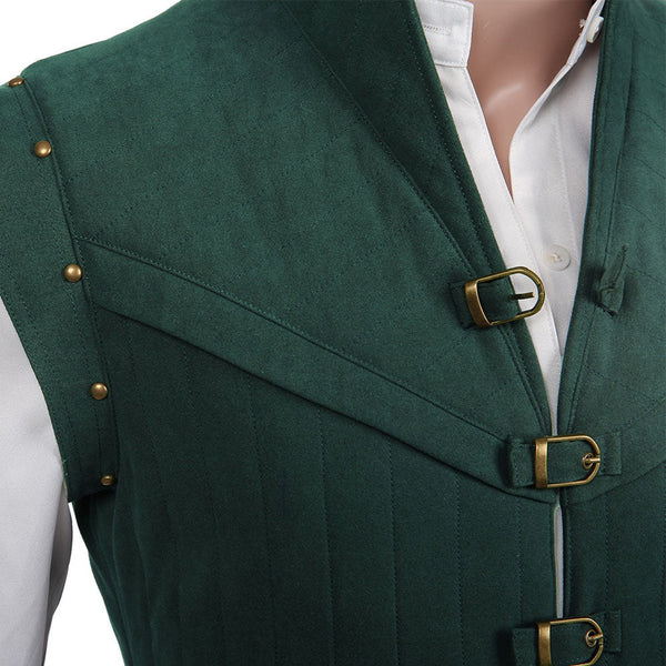 Cosplay costume Vest Shirt Outfits Tangled Flynn Rider