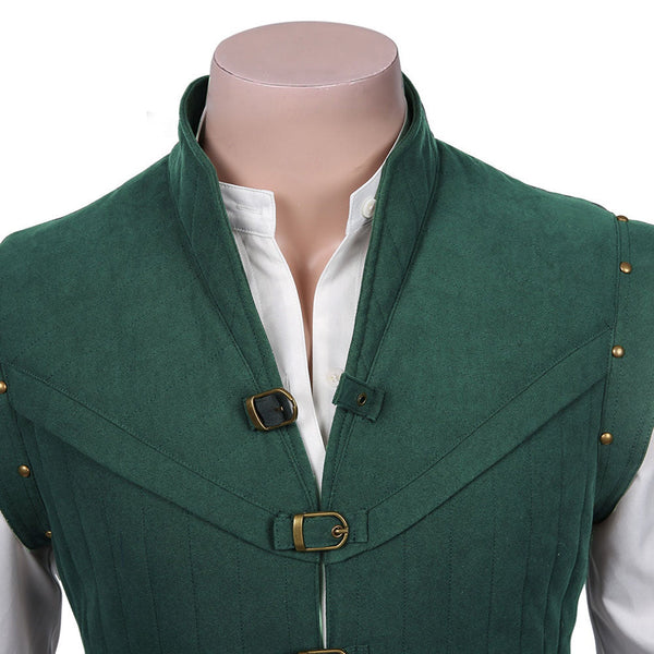 Cosplay costume Vest Shirt Outfits Tangled Flynn Rider