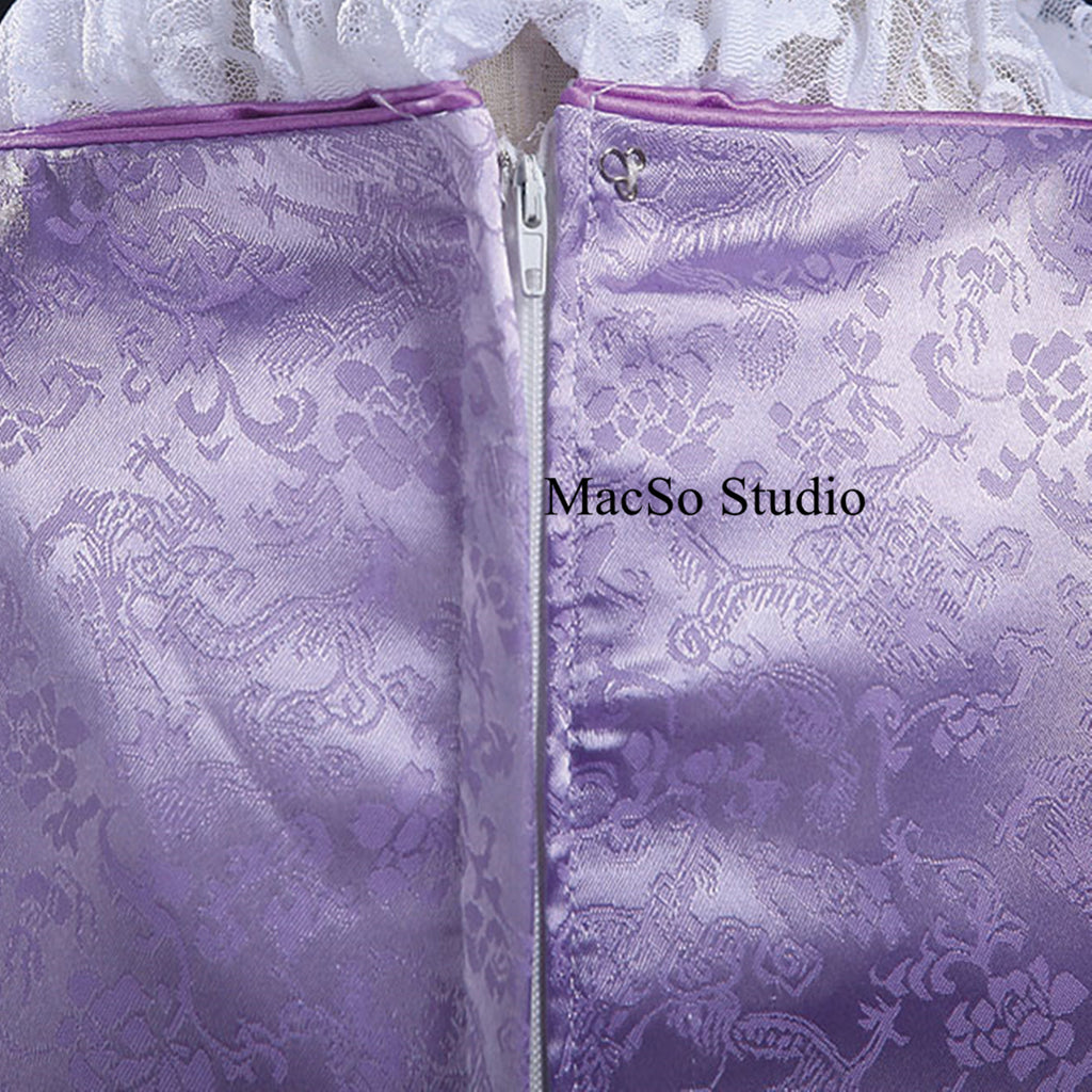Tangled Rapunzel Cosplay prom dress Purple gown Cosplay ball gown Wome – Mermaidcosplay Tangled Rapunzel Cosplay prom dress Purple gown Cosplay ball gown Wome – Mermaidcosplay