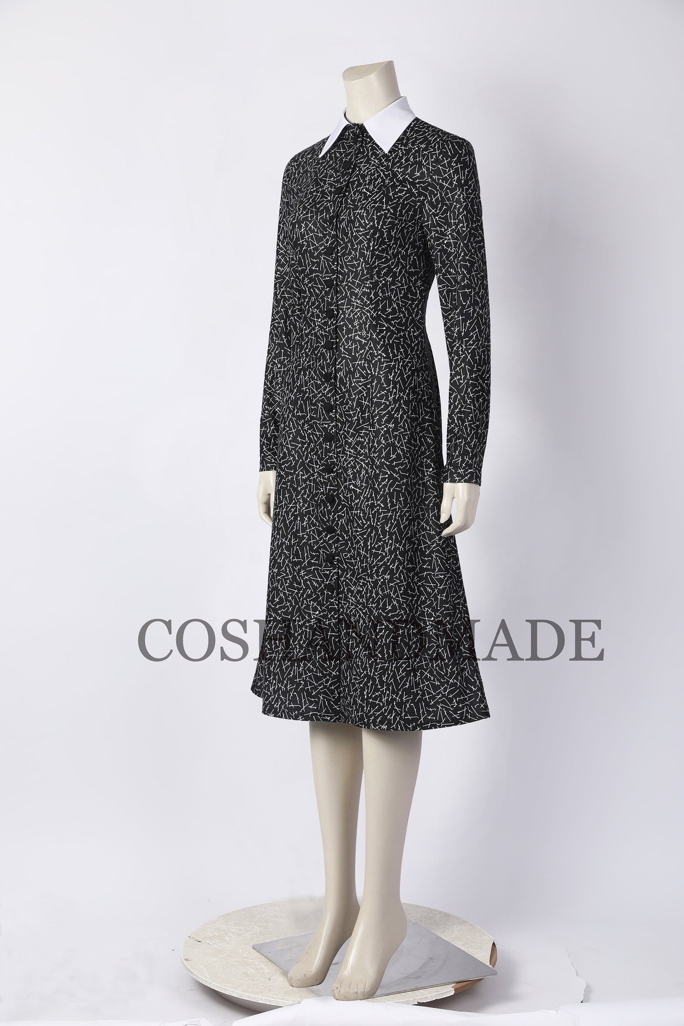 The Addams Family Wednesday Addams Cosplay Costume