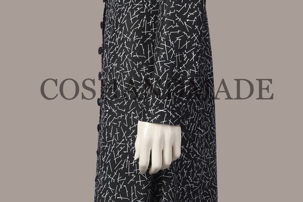 The Addams Family Wednesday Addams Cosplay Costume
