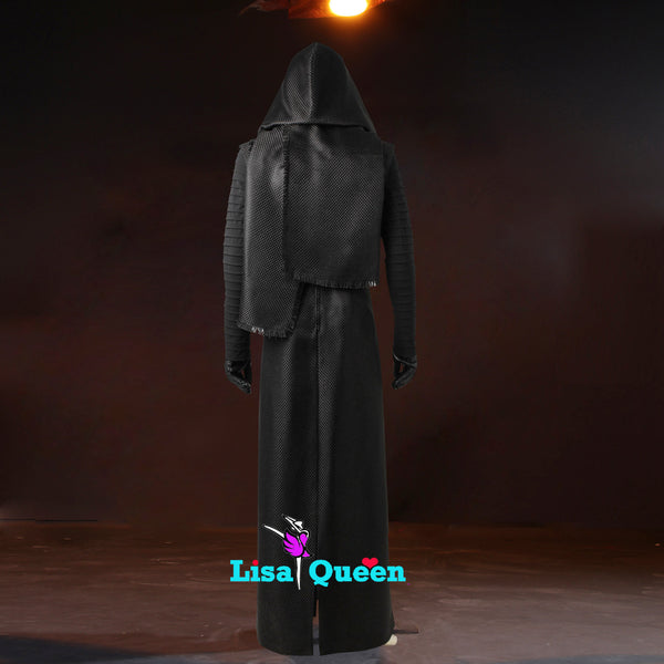 Star Wars 7 Cosplay Costume The Force Awakens Kylo Ren Ben Solo