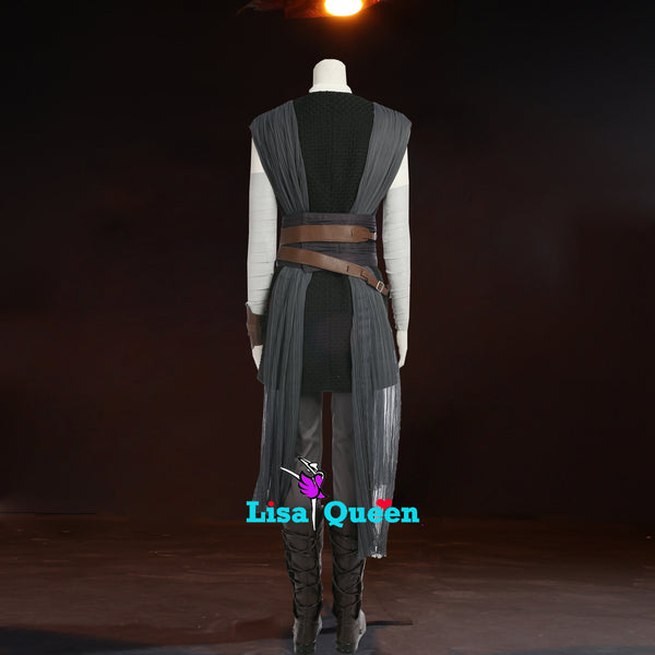 The Last Jedi Rey Outfit Cosplay Costume Star Wars 8