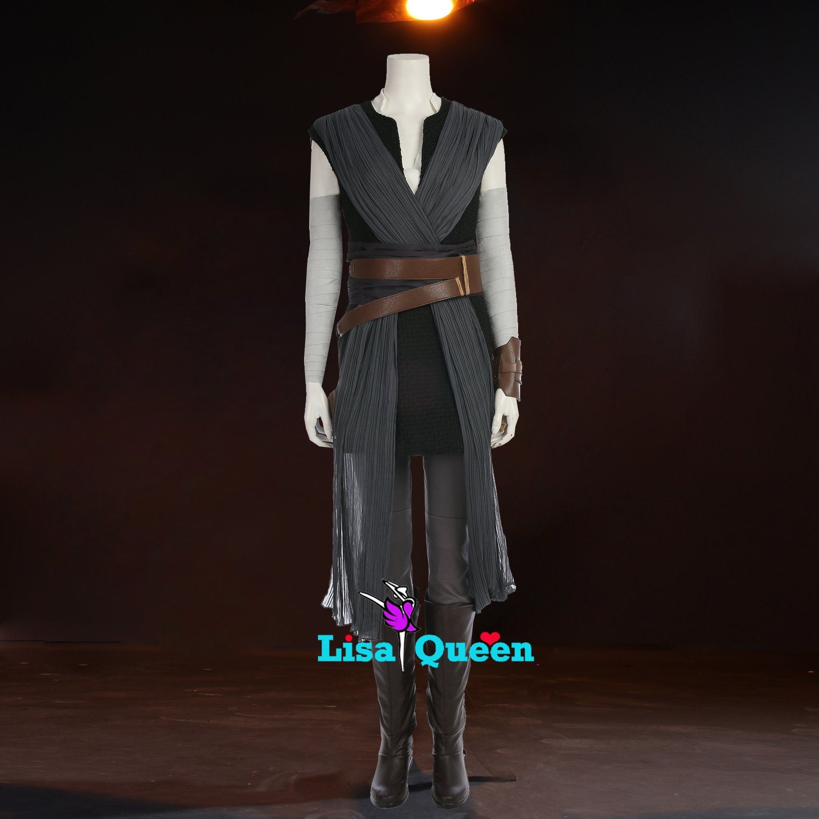 The Last Jedi Rey Outfit Cosplay Costume Star Wars 8