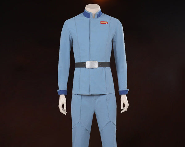 3 Dr. Pershing Cosplay Costume men's suit Star Wars The Mandalorian