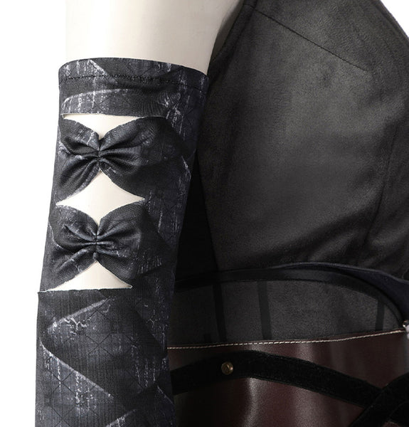 Cosplay Costume Black suit cape hat The Mandalorian Ahsoka Tano