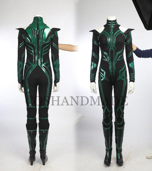 Thor Ragnarok Hela Cosplay Costume Women Suit Cosplay Outfit