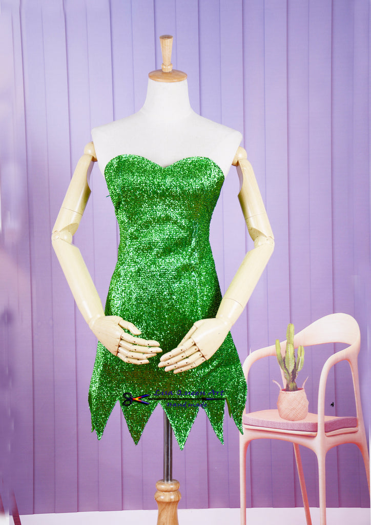 Tinker Bell Dress Tinker Bell cosplay costume – Mermaidcosplay Tinker Bell Dress Tinker Bell cosplay costume – Mermaidcosplay