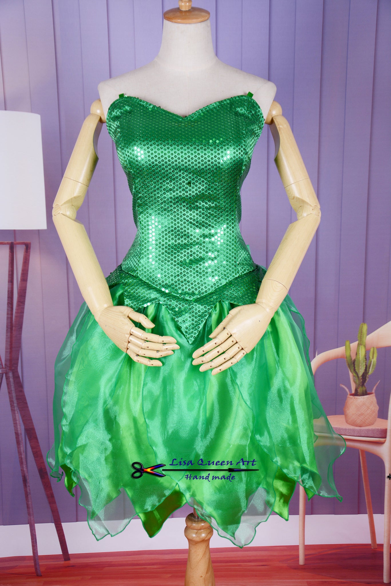 Tinker Bell Dress Tinker Bell cosplay costume – Mermaidcosplay Tinker Bell Dress Tinker Bell cosplay costume – Mermaidcosplay
