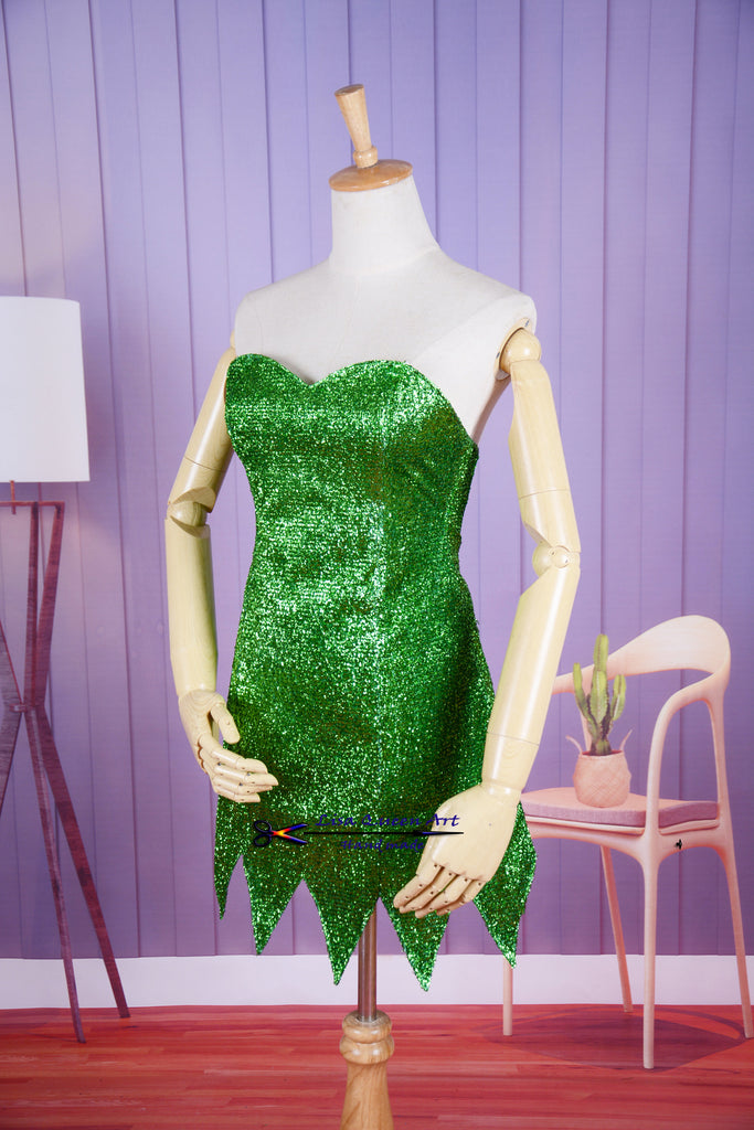 Tinker Bell Dress Tinker Bell cosplay costume Mermaidcosplay Tinker Bell Dress Tinker Bell cosplay costume Mermaidcosplay