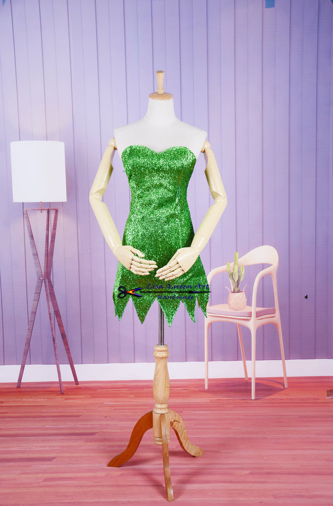 Tinker Bell Dress Tinker Bell cosplay costume – Mermaidcosplay Tinker Bell Dress Tinker Bell cosplay costume – Mermaidcosplay