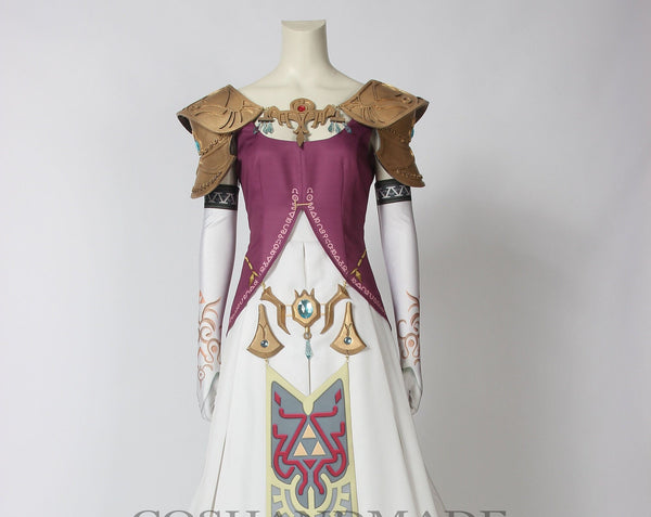 The Legend of Zelda Cosplay Twilight Princess Costume Princess Zelda Dress