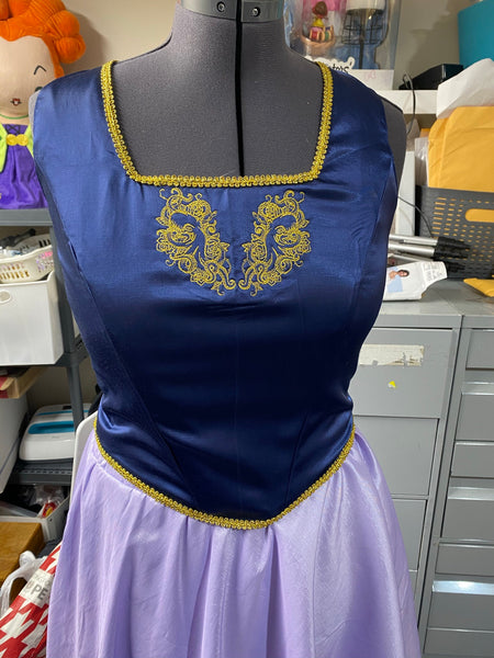 Vanessa Little Mermaid Cosplay Gown Custom Made