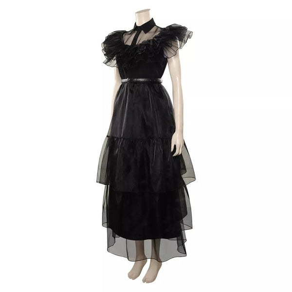 Wednesday Addams Cosplay Dress