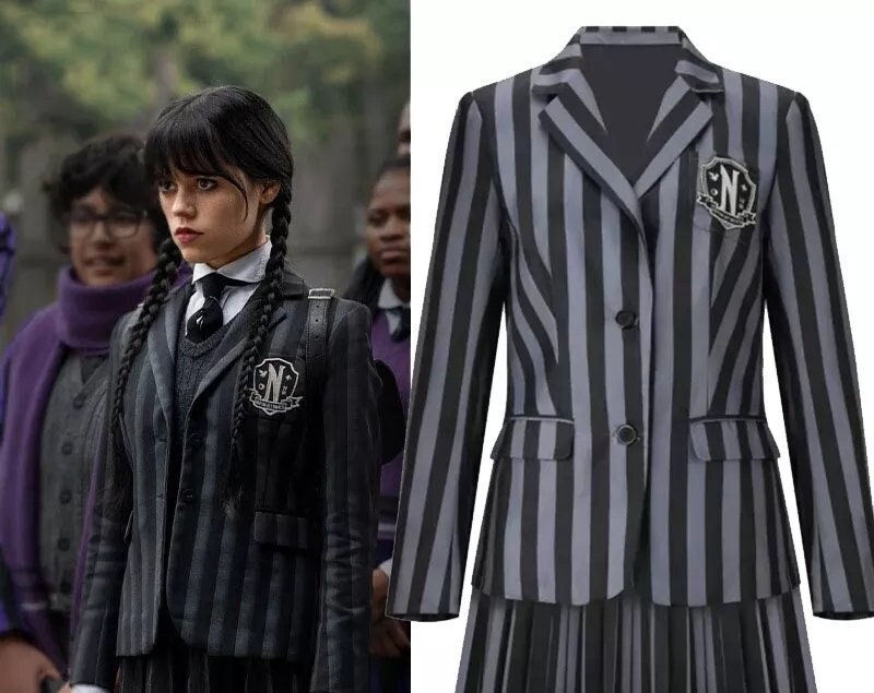 Wednesday Addams Nevermore Academy Uniform – Mermaidcosplay