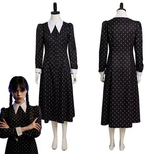 Wednesday Addams Addams Family Cosplay Dress