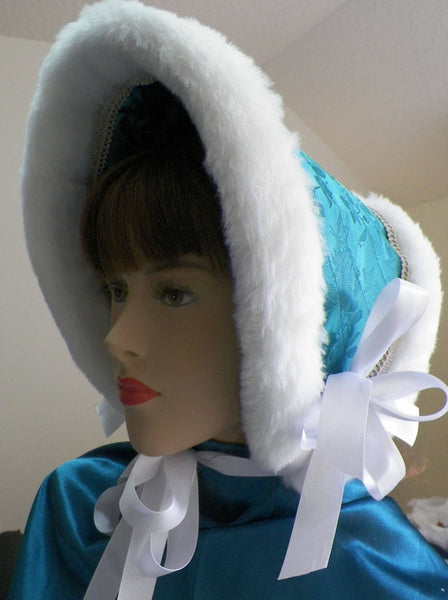 White Christmas Carolers Dickens Victorian Dress