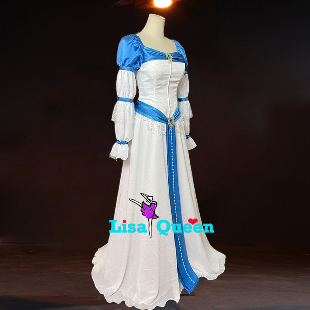 The White Swan Princess Odette Costume dress princess swan cosplay cos –  Mermaidcosplay