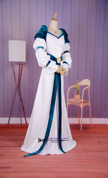 Cosplay Costume Odette Dress White Swan Princess Odette