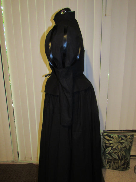 Wicked Witch Costume Cosplay Dress Belt Cape Hat for Teens Adults
