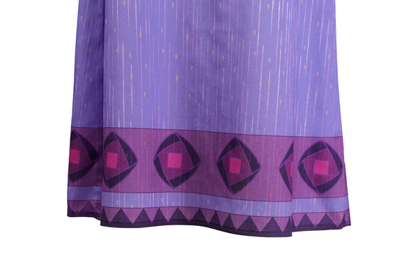 Cosplay Costume Princess Halloween Dress New Movie Wish Asha