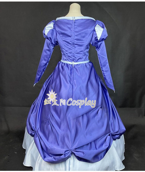 Princess Ariel cosplay costume Ariel purple costume Dress