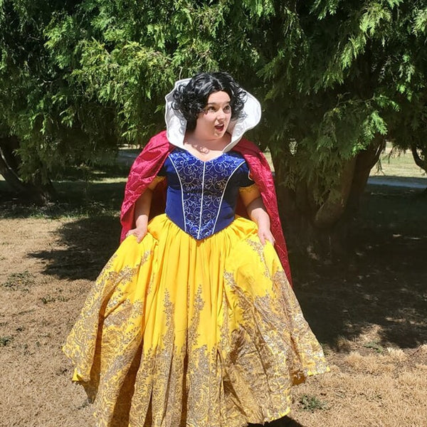 Snow White Royal Inspired Princess Ballgown Adult Snow White Costume