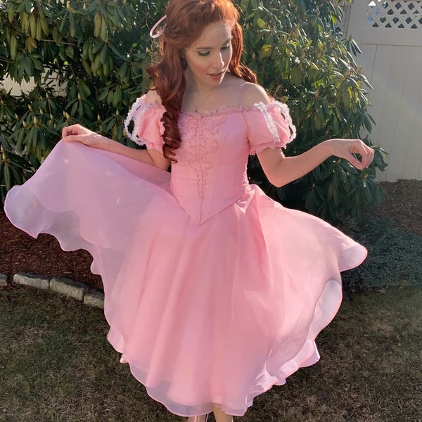 Ariel Dress Costume Ariel Pink Costume Little Mermaid Inspired Dress