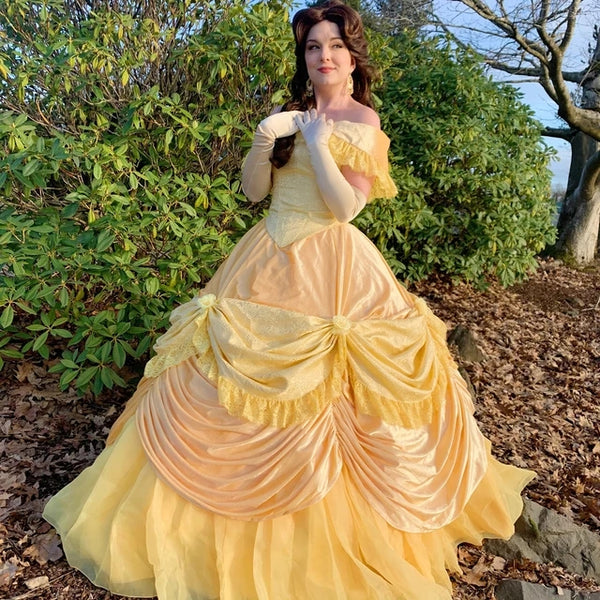 Belle Dress Belle Costume Adult from Beauty and the beast Costume