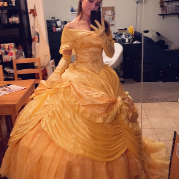 Belle Dress Belle Costume Adult from Beauty and the beast Costume