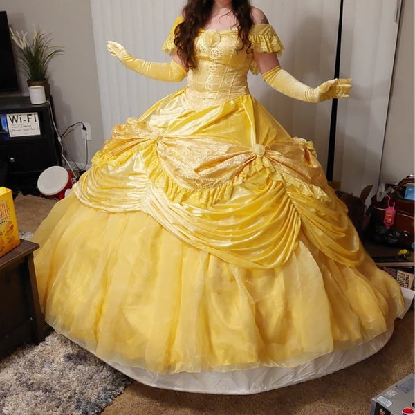 Belle Dress Belle Costume Adult from Beauty and the beast Costume