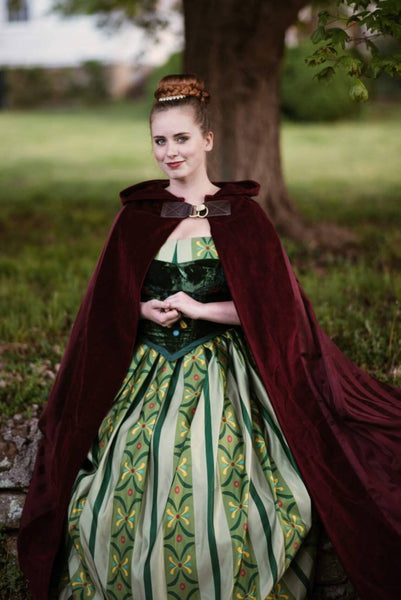 Anna Coronation Cosplay Costume Anna cosplay Dress