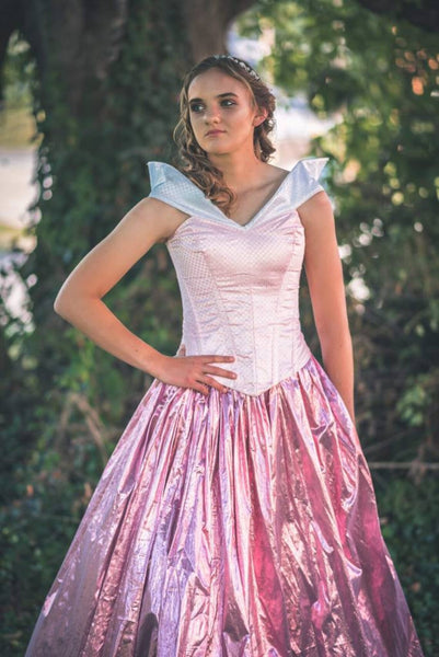 Princess Aurora Cosplay Costume Aurora Pink Dress